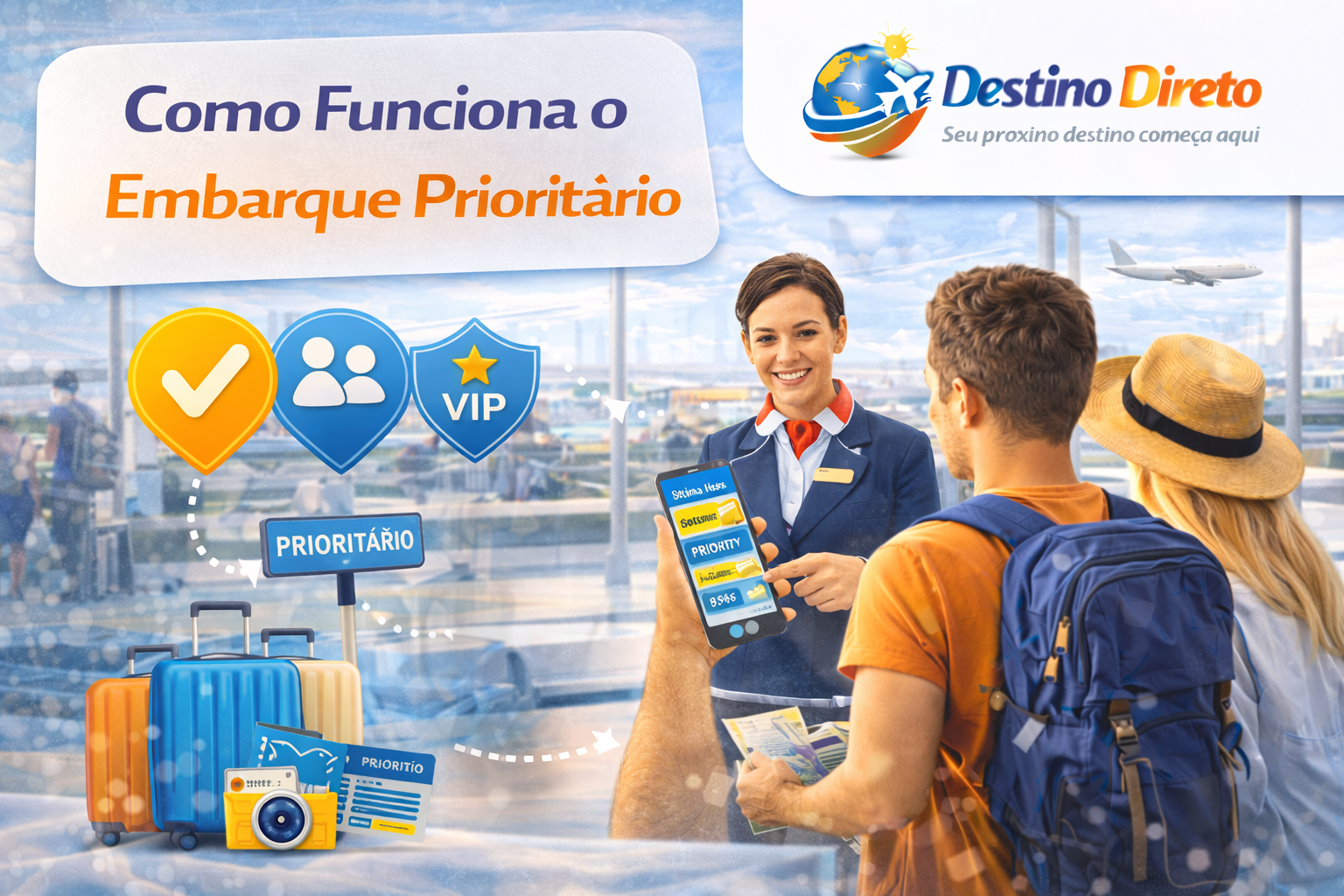 Como Funciona o Embarque Prioritário