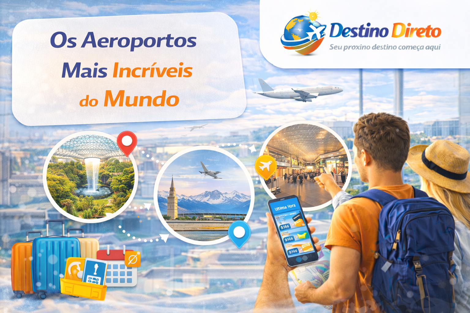 Os Aeroportos Mais Incríveis do Mundo