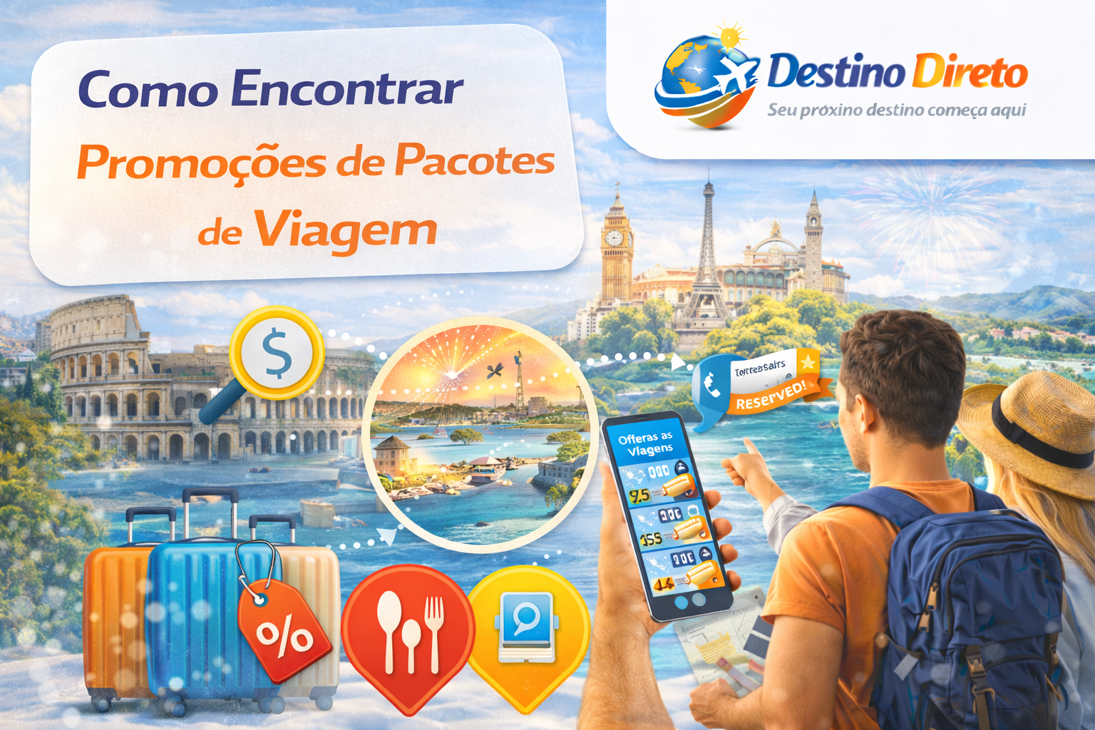 Como Encontrar Promoções de Pacotes de Viagem