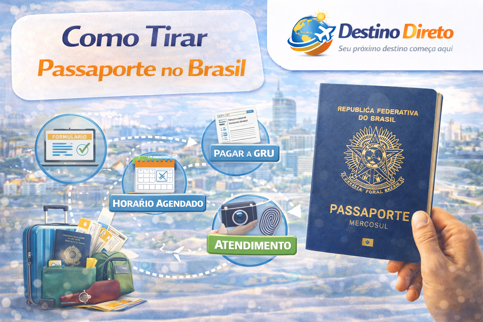 Como Tirar Passaporte no Brasil