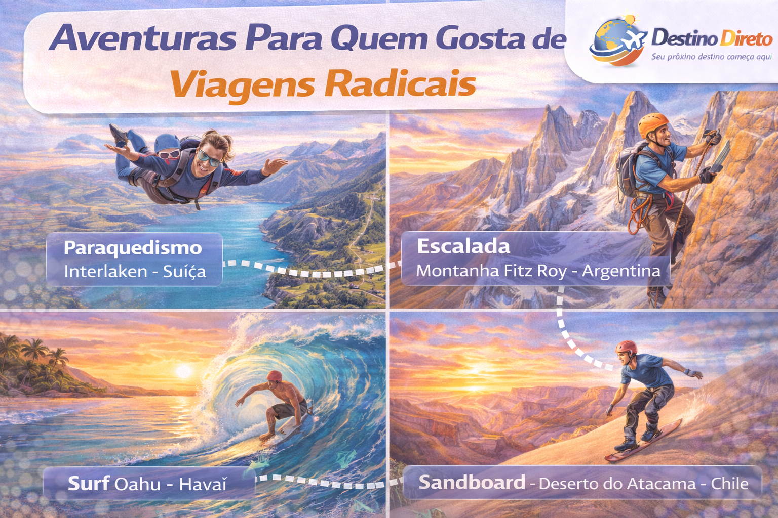 Aventuras Para Quem Gosta de Viagens Radicais