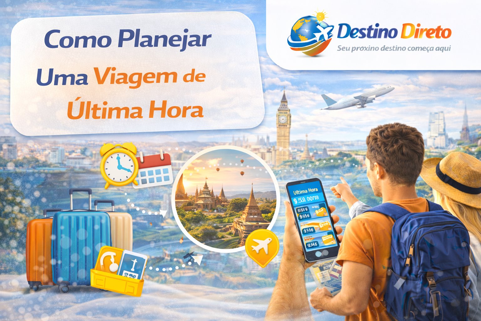 Como Planejar Uma Viagem de Última Hora